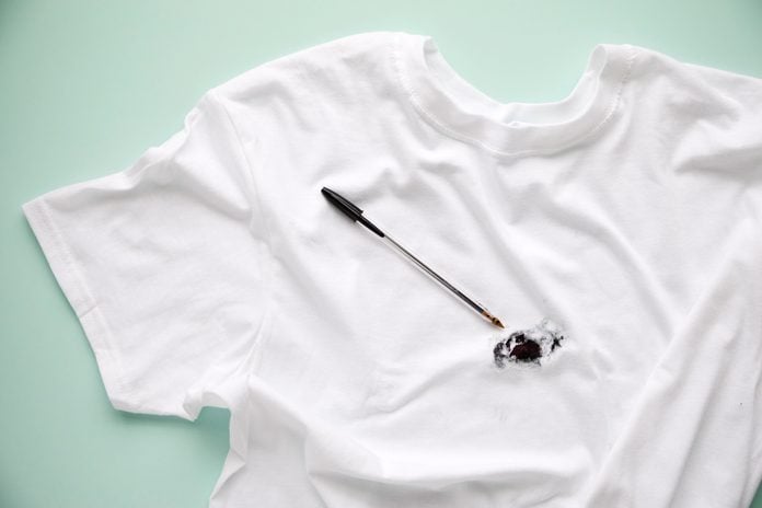 how to get ink stains out of clothes