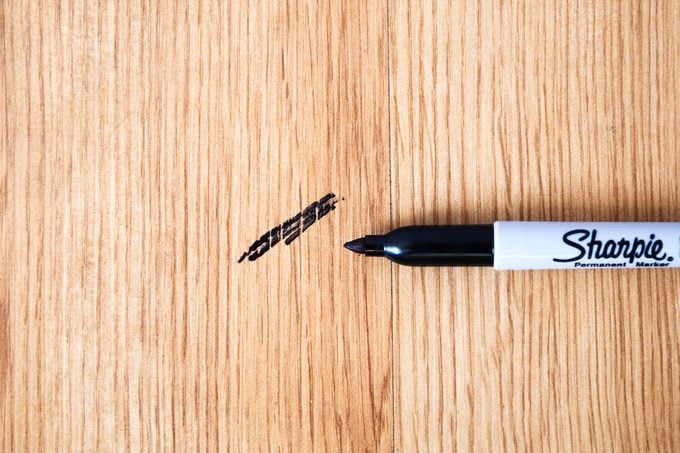 how to get permanent marker out of wood