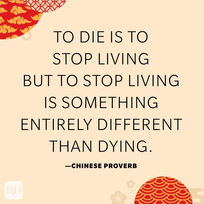 To die is to stop living but to stop living is something entirely different than dying.