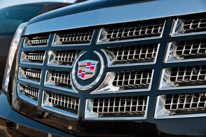 Front Grille of Cadillac Escalade
