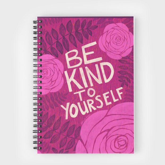 Redbubble Be Kind To Yourself Notebook Via Redbubble Ecomm 2