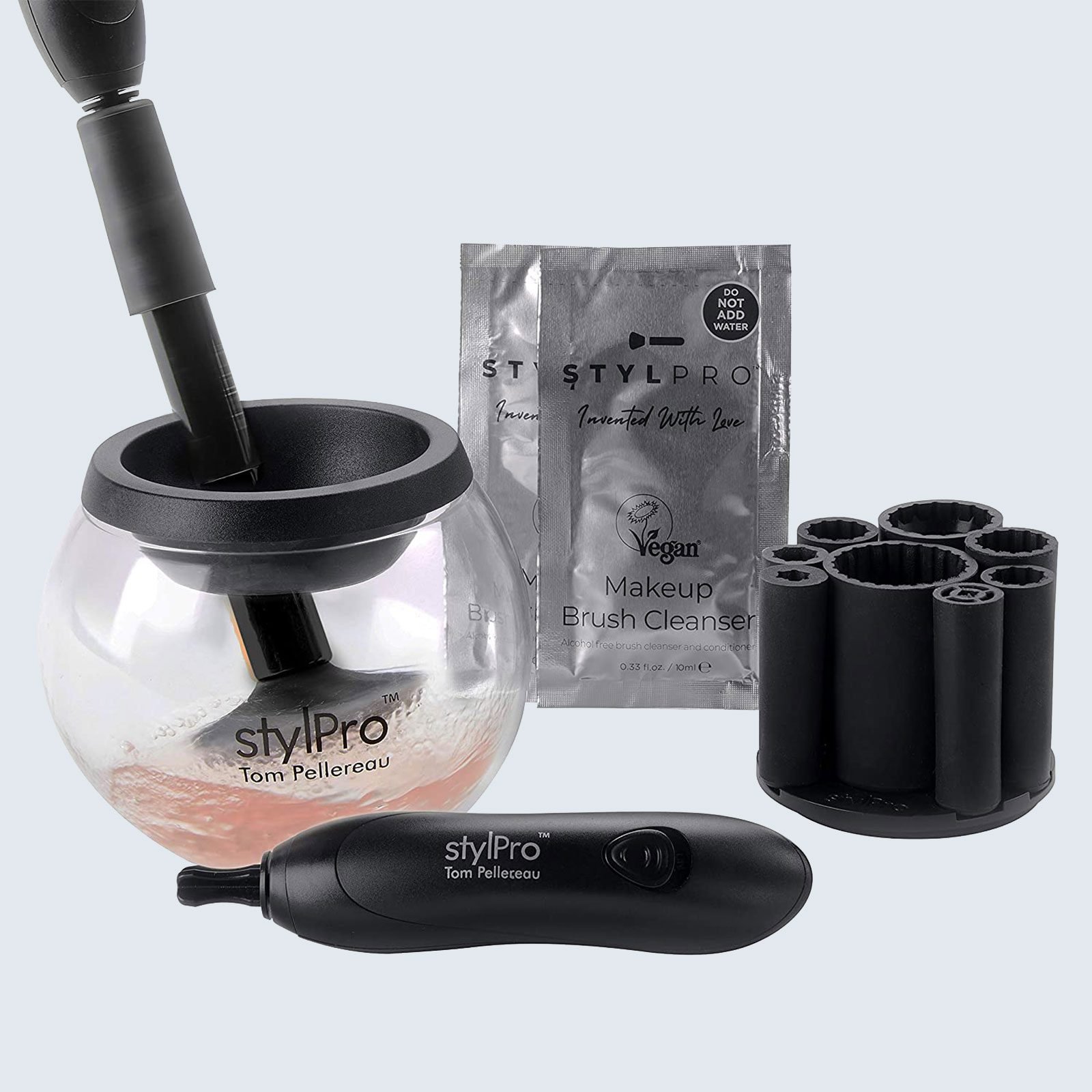 Best electric makeup brush cleaner: StylPro Automatic Makeup Brush Cleaner and Dryer