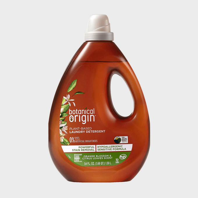 Botanical Origin Plant Based Laundry Detergent Orange Blossom Ecomm Via Amazon