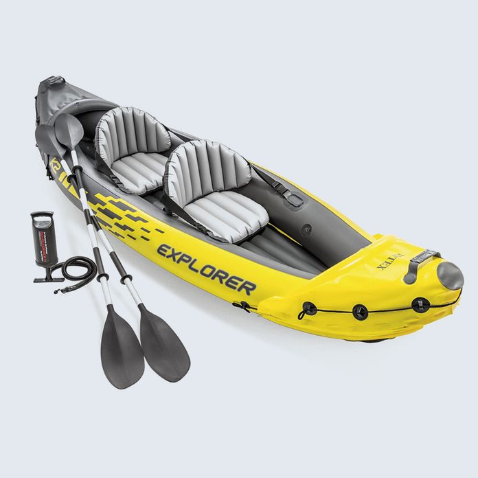 For the outdoor adventurer: Intex Explorer K2 Inflatable Kayak