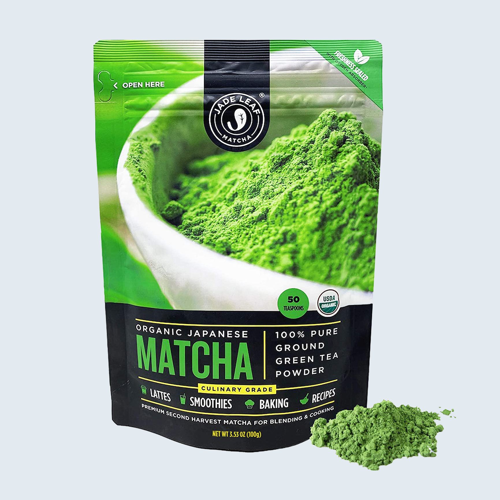 Matcha powder package