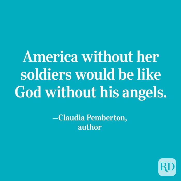 Patriotic Quotes Claudia Pemberton