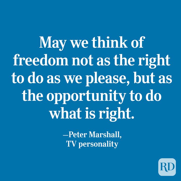 Patriotic Quotes Peter Marshall