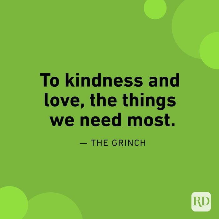 Quote On Kindness By The Grinch