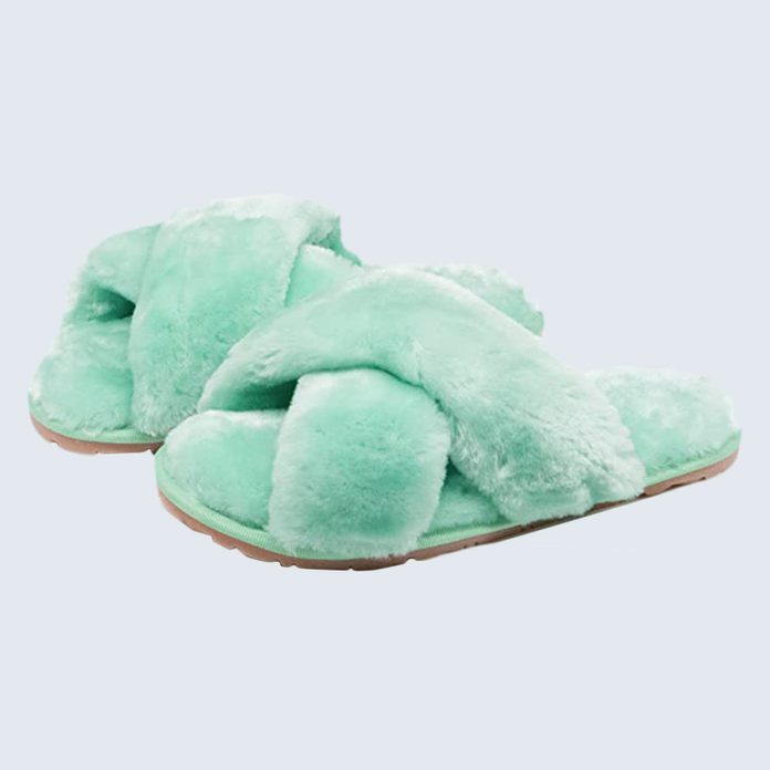 For your perfect sole-mate: Crazy Lady Fluffy Slippers