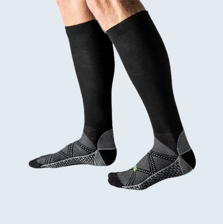 wool compression socks