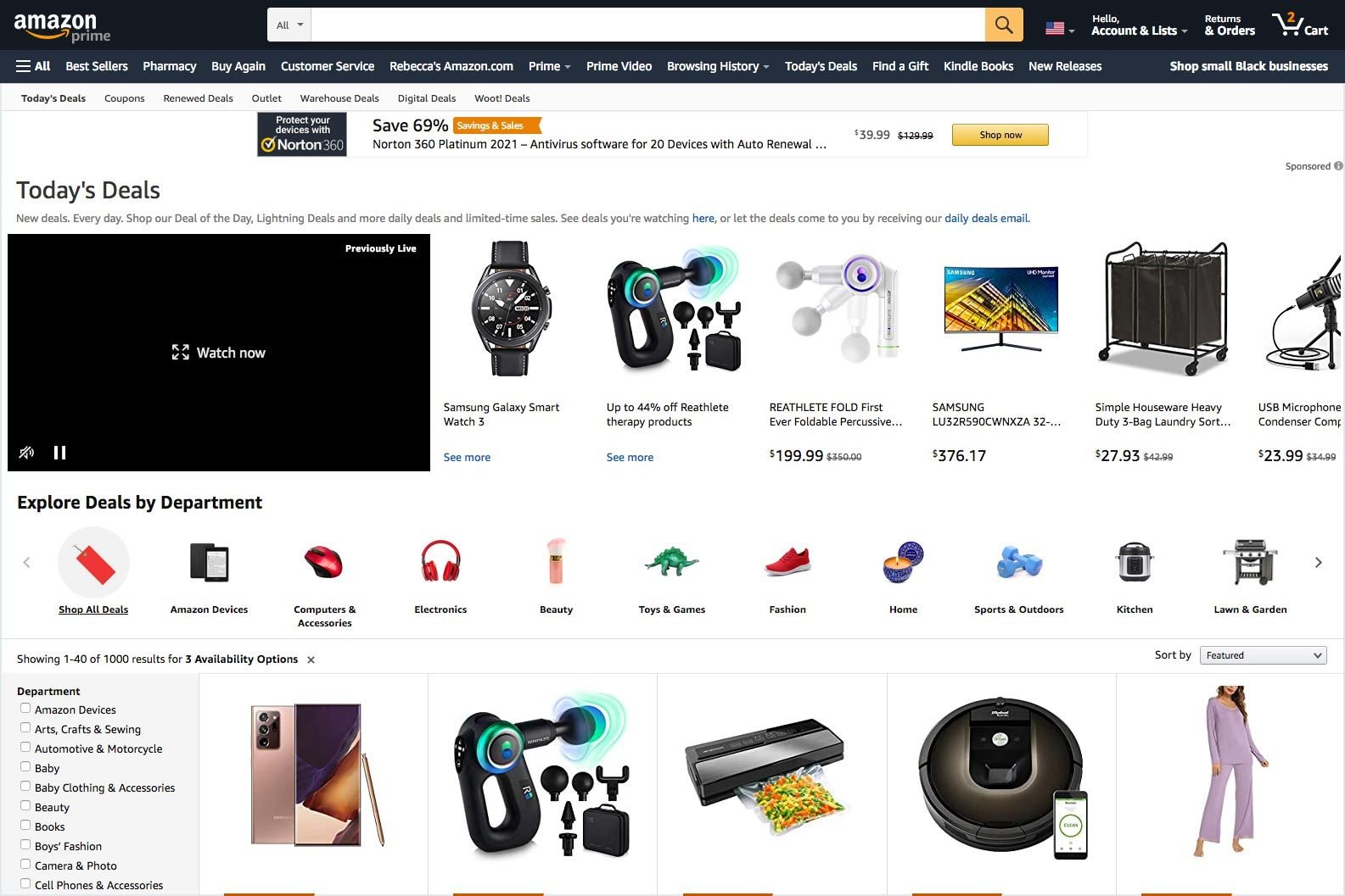 Today's Deals On Amazon
