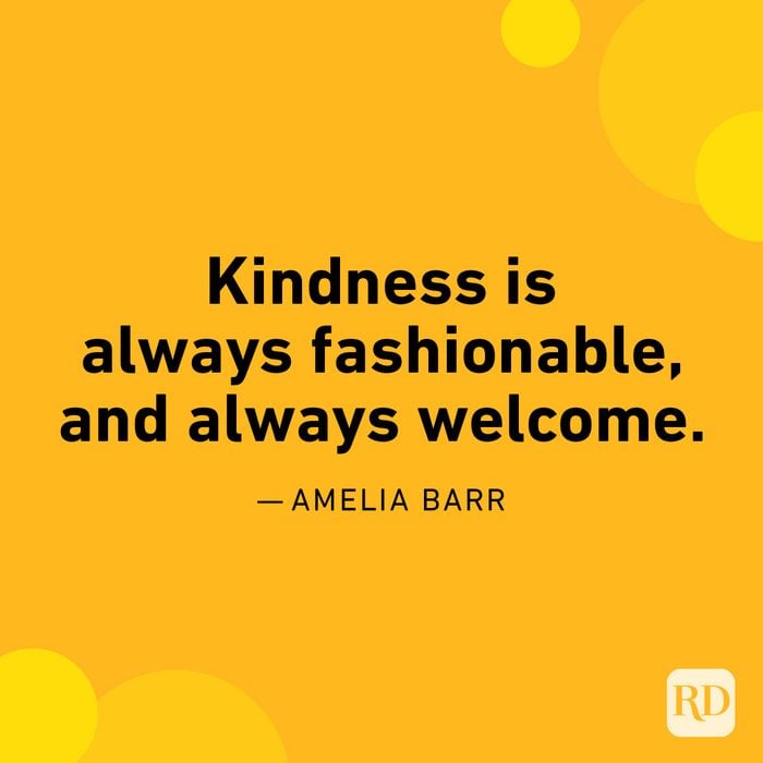 quote On Kindness By Amelia Barr