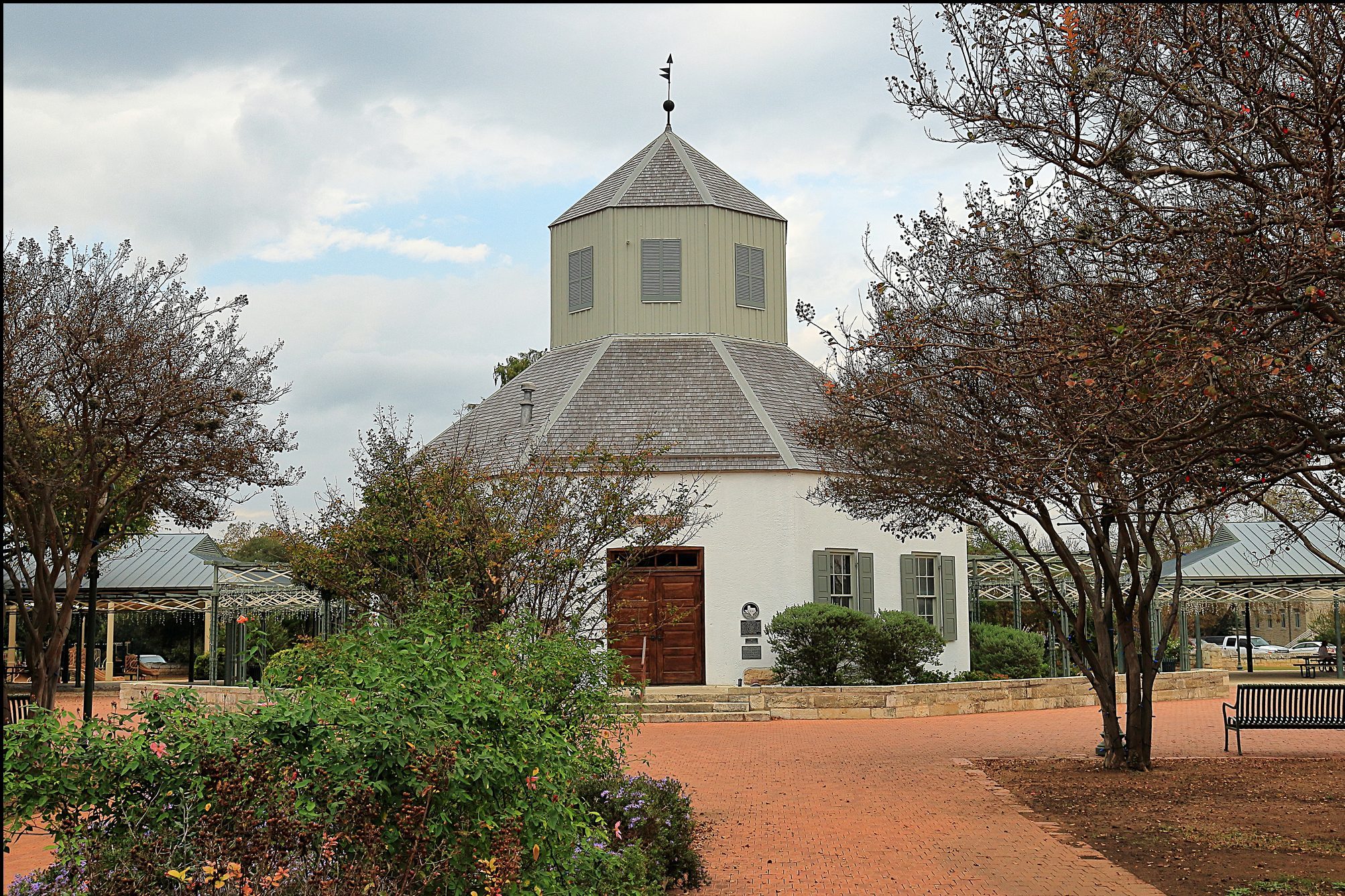 Vereins Kirche in Fredericksburg, Texas.