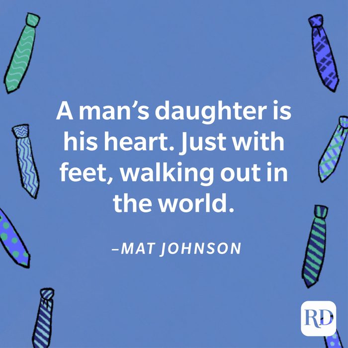 heartwarming Father's Day quote by Mat Johnson