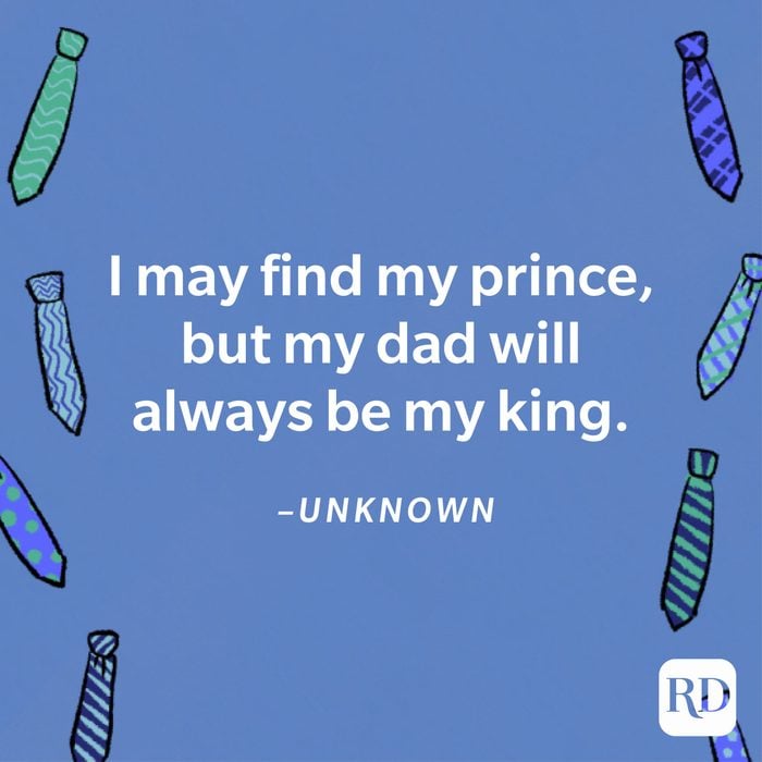 heartwarming Father's Day quote by unknown