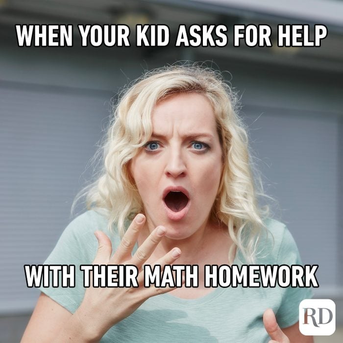 When your kid asks for help with their math homework