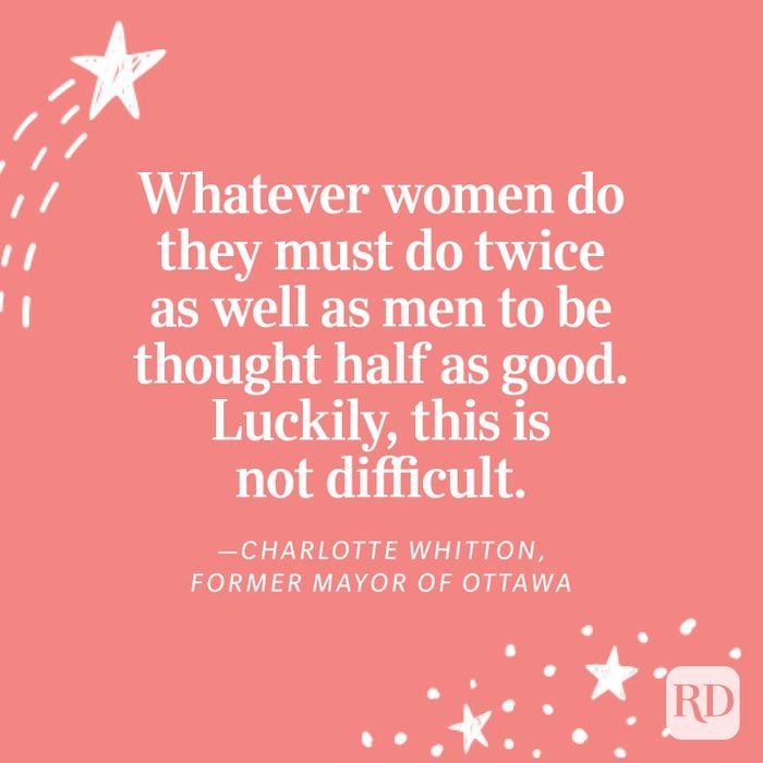 Charlotte Whitton Strong Women Quote