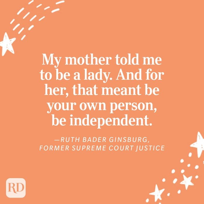 Ruth Bader Ginsburg Strong Women Quote