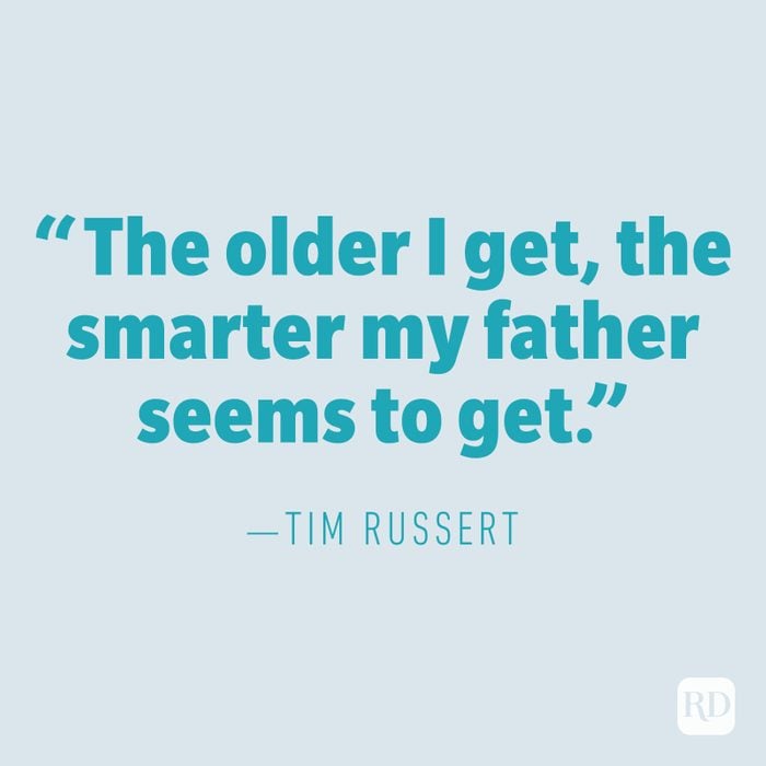 Tim Russert 40 Father Son Quotes Perfect For Sharing On Father’s Day