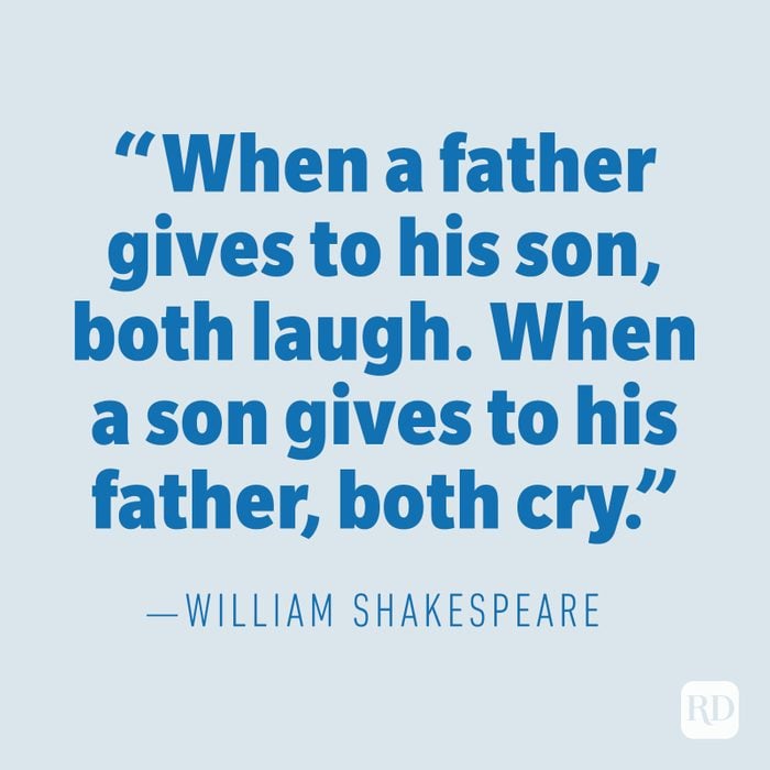 William Shakespeare 40 Father Son Quotes Perfect For Sharing On Father’s Day