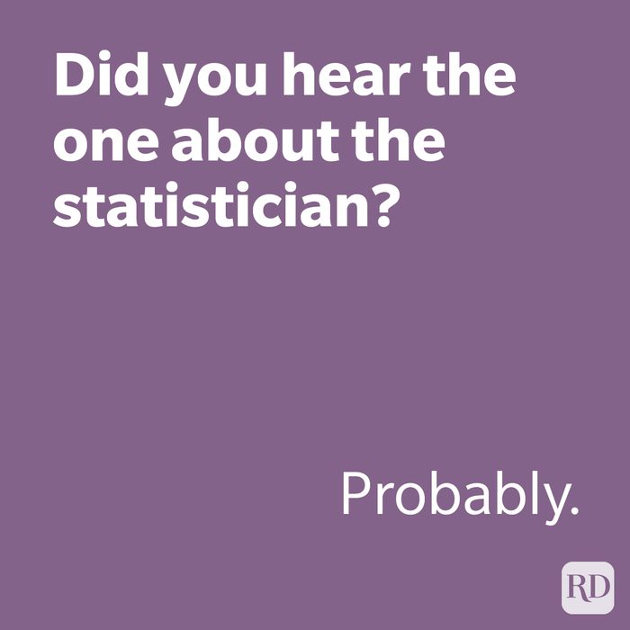 Did You Hear The One About The Statistician Joke
