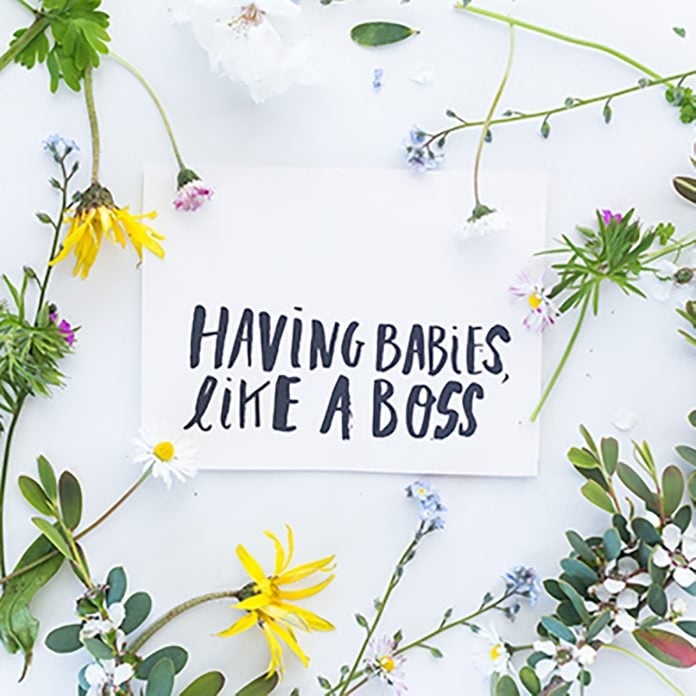 Having babies like a boss card