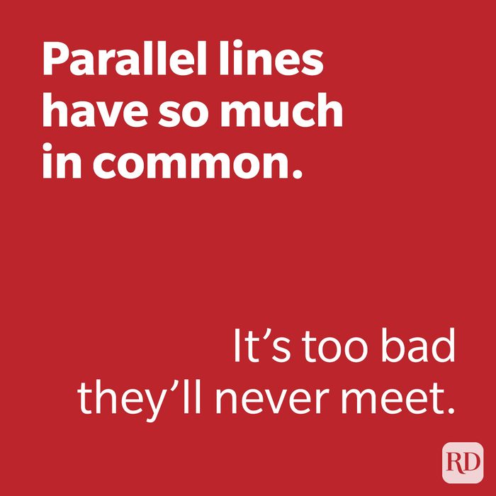 Parallel Lines Have So Much In Common Joke