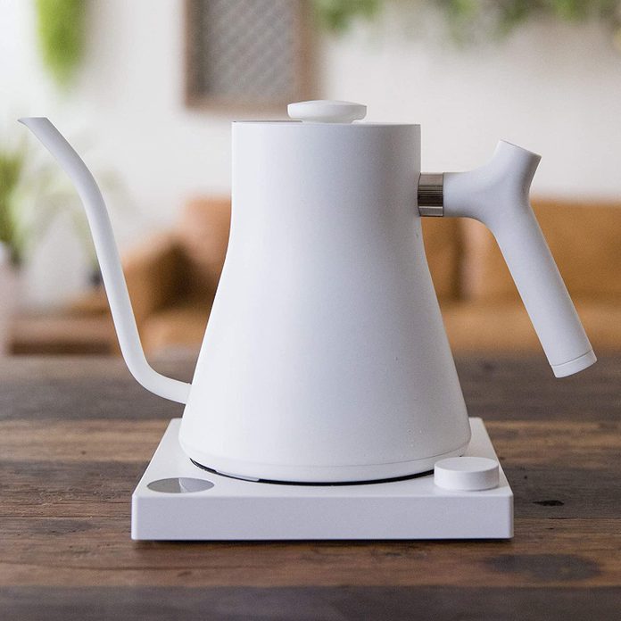 Stagg EKG Electric Pour-over Kettle for Coffee and Tea from Fellow for grandma