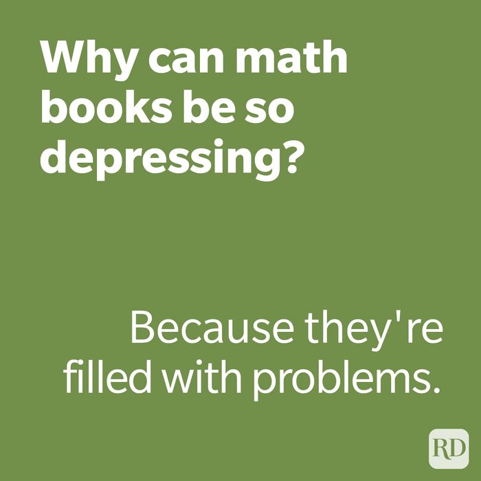 Why Can Math Books Be So Depressing Joke