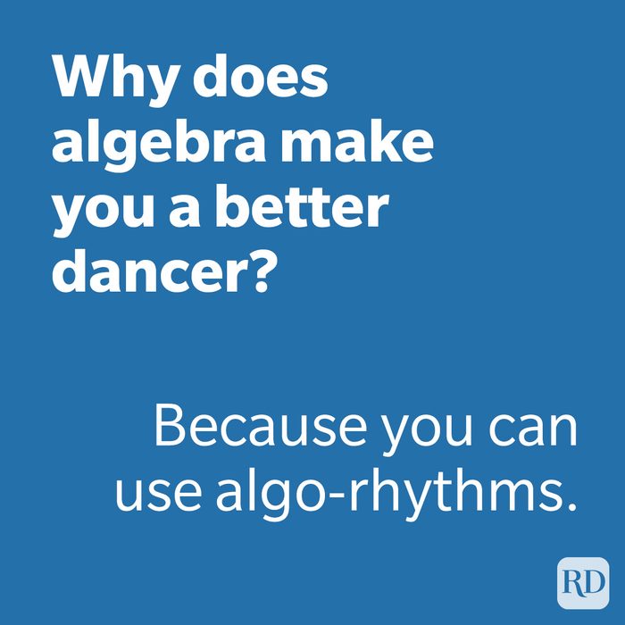 Why Does Algebra Make You A Better Dancer Joke