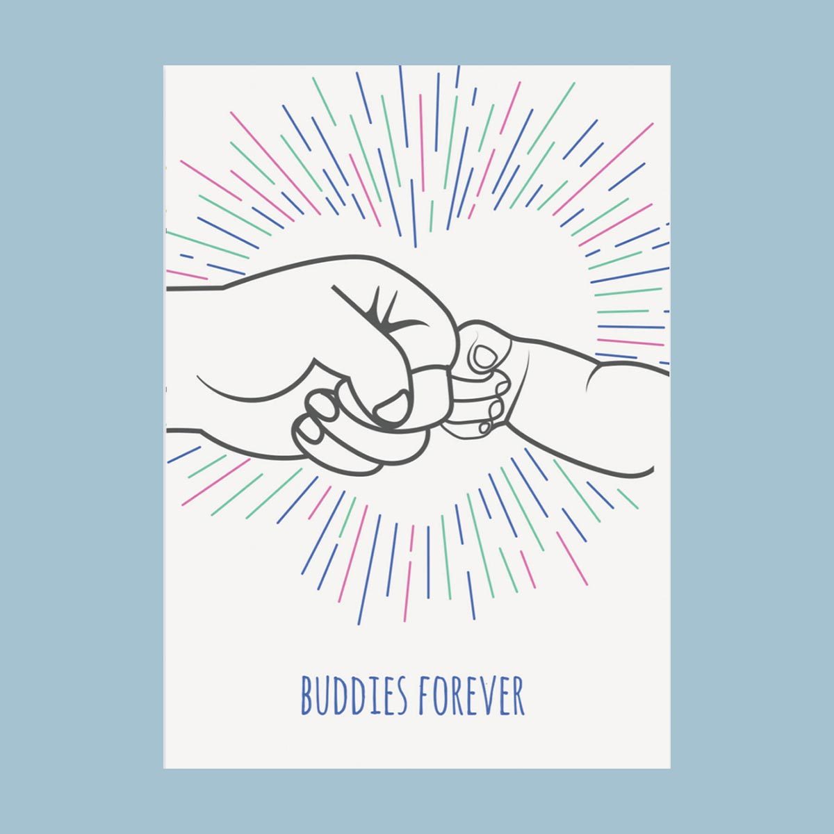 Buddies Forever Printable Card