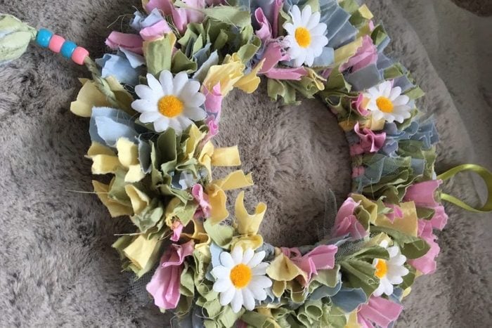 Easter Rag Wreath Craft Kit