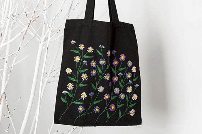 Embroidery Kit Canvas Bag