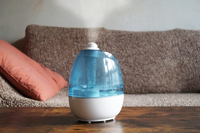 humidifier or air improver in living room
