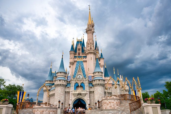 Cinderella Castle in Walt Disney World...