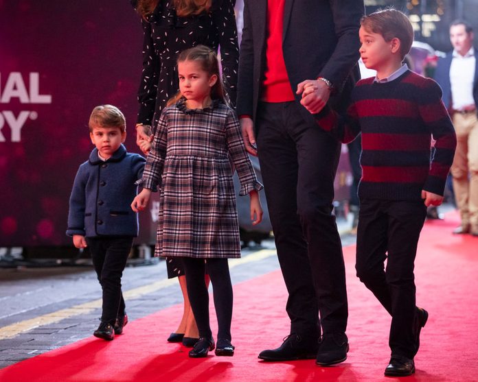 The Duke and Duchess Of Cambridge And Their Family Attend Special Pantomime Performance To Thank Key Workers; December 11, 2020