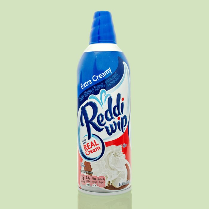 can of reddi wip topping