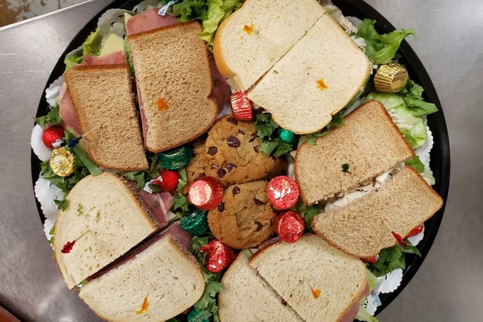 Premium Sandwich platter at Malins Deli in Delaware