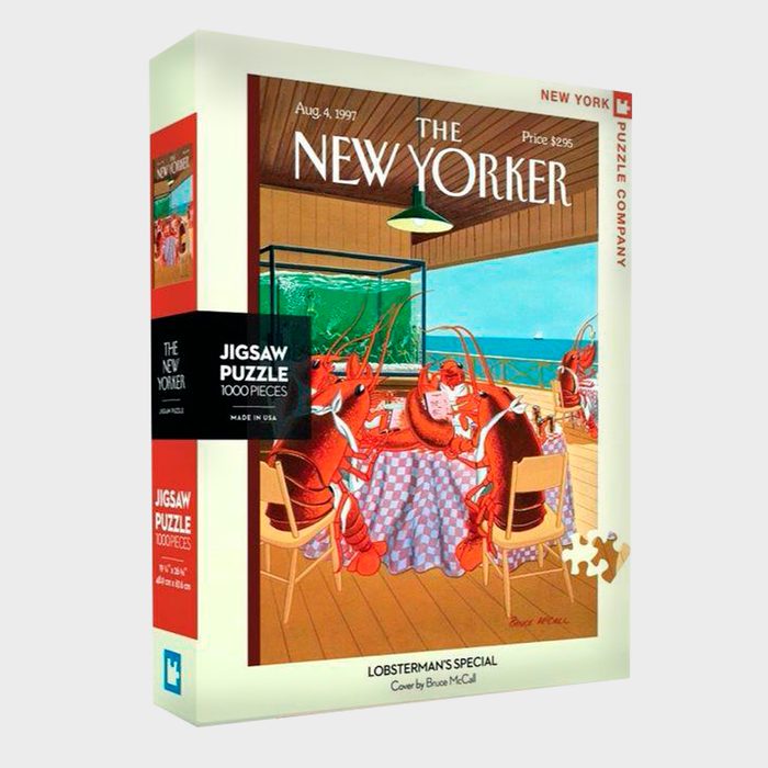 New York Puzzle Co. The New Yorker Lobsterman's Special 1,000 Piece Puzzle Via Merchant Barnesandnoble.com