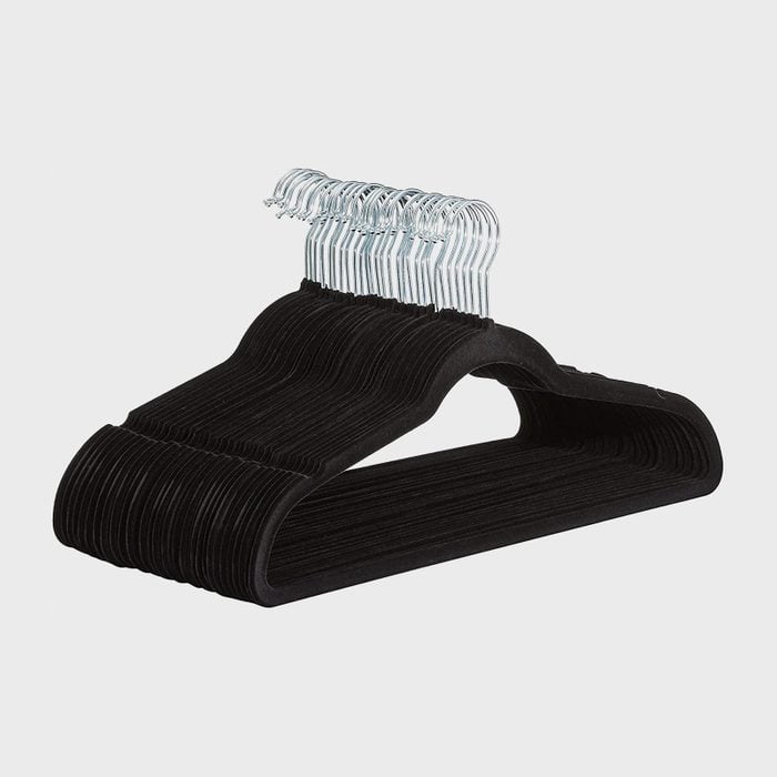 Rd Ecomm Black Premium Non Slip Velvet Suit Hangers Via Amazon.com