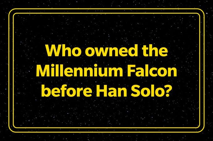 Star Wars Trivia Question