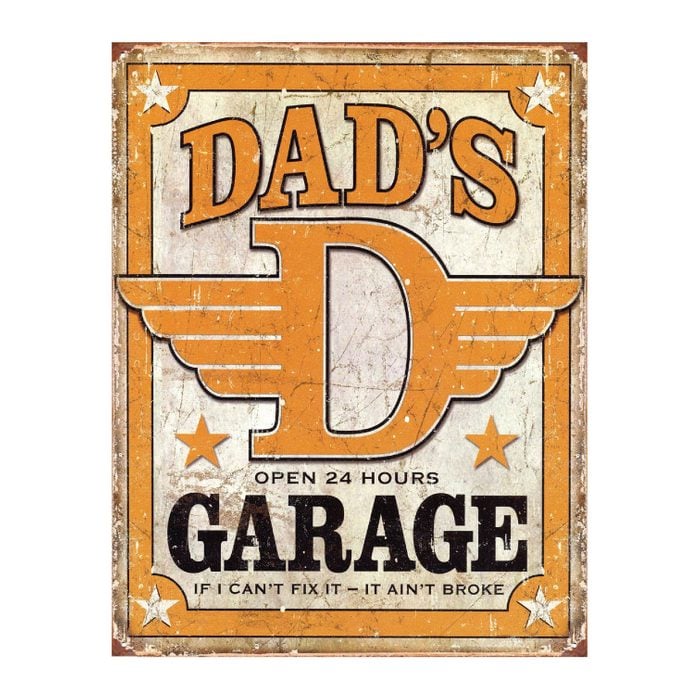 Dads Garage Sign Via Etsy