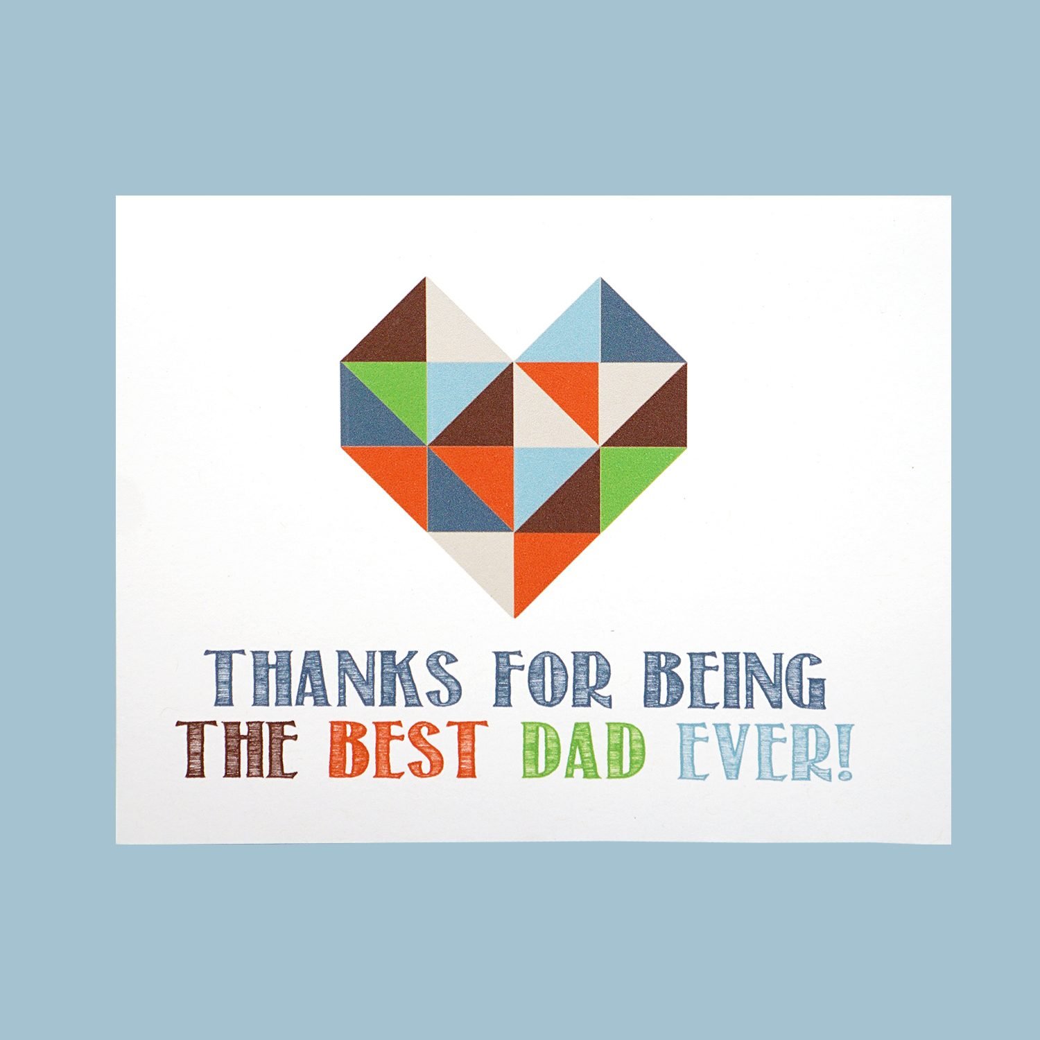 Best Dad Father's day card