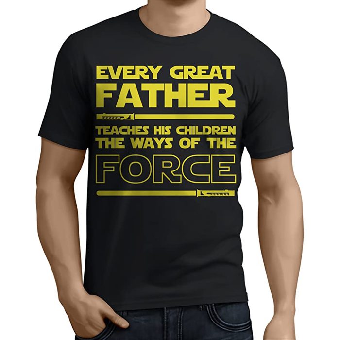 Fathers Day Force T Shirt Ecomm Via Amazon