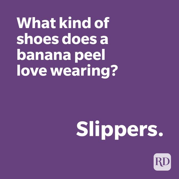 Banana joke on purple