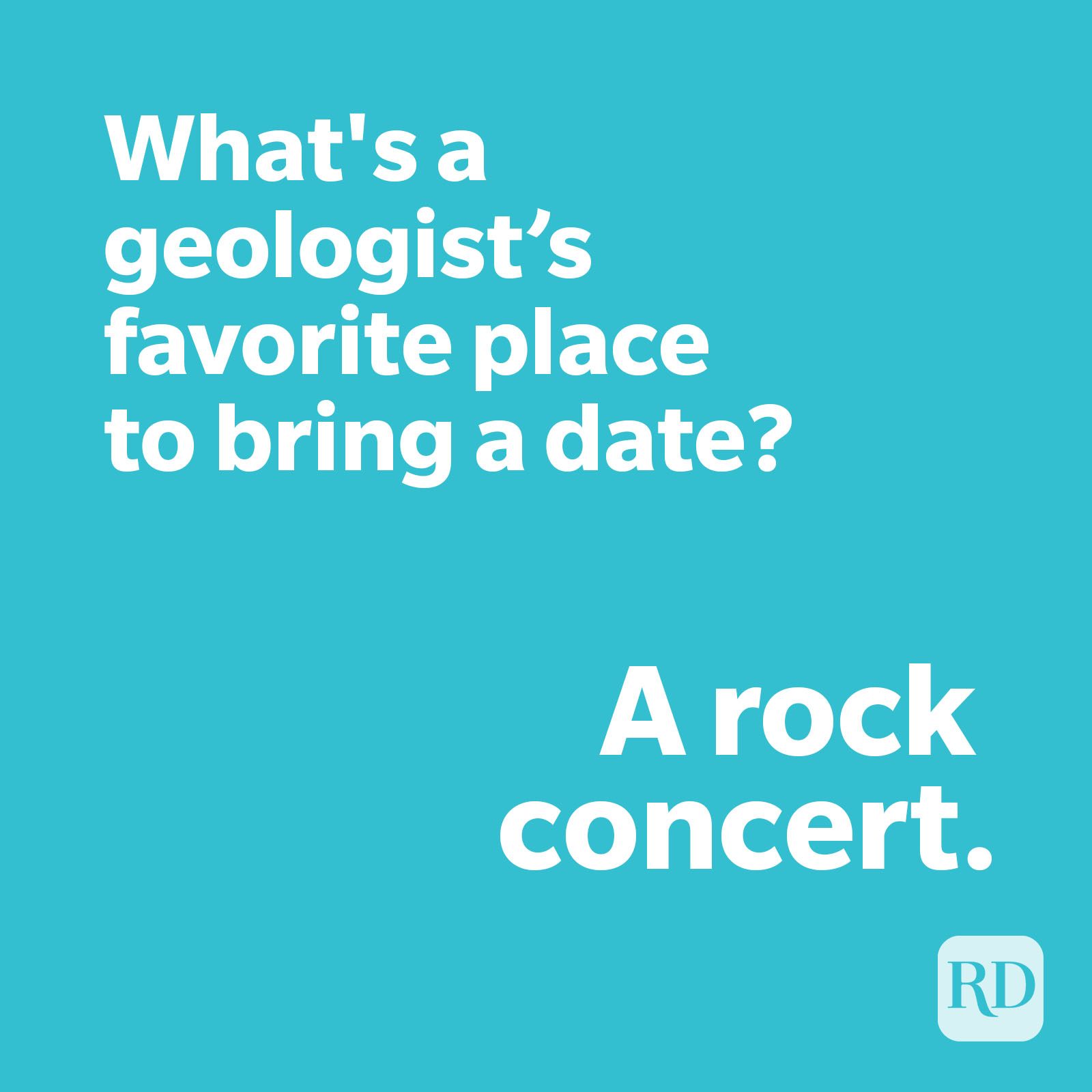 Geologist joke