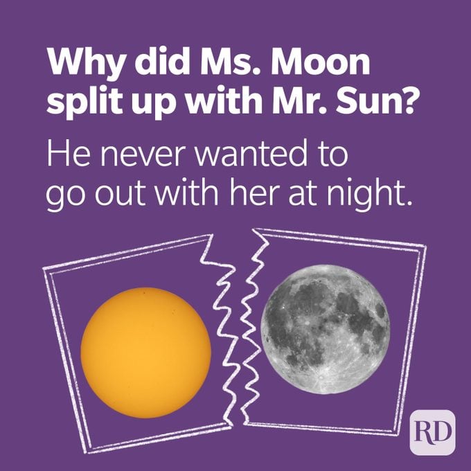 Space Puns Mr Moon Didnt Want To Go Out At Night