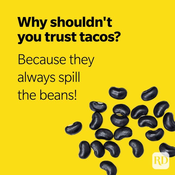 Taco Puns Spill The Beans