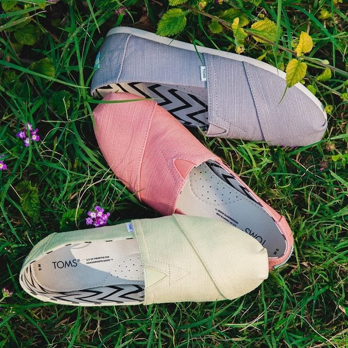 Toms Earthwise Sustainable Shoe Collection Via Instagram