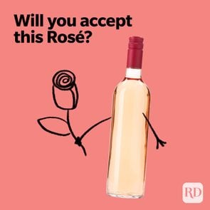 Wine Puns Will You Accept This Rose